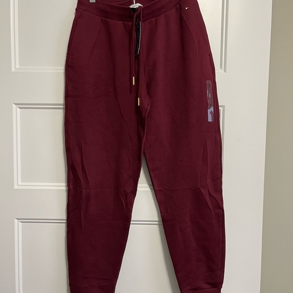 Tommy Hilfiger Drawstring Cord Solid Joggers (S) - Picture 2 of 14
